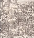 Hans Burgkmair, Der Weiss Koenig- 151, ca. 1520, woodcut, 8 3/4 x 7 5/8 in., Kansas State Unive…