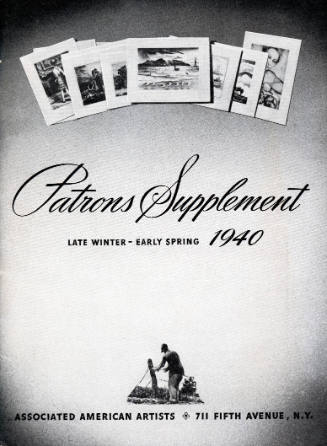 Patron's Supplement Late Winter--- Early Spring 1940