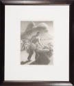 Grant DeVolson Wood, Approaching Storm, 1940, 11 3/4 x 8 7/8 in., Kansas State University, Mari…