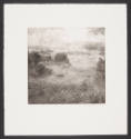 Thomas D. Edwards, Flinthills Landscape, 1982, etching, 8 3/4 x 8 3/4 in., Kansas State Univers…