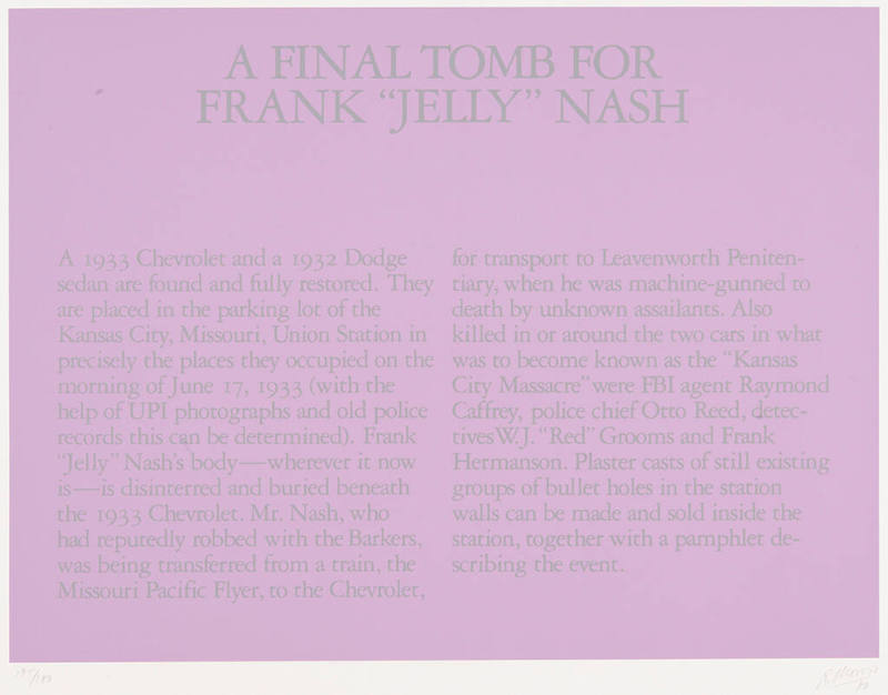 A Final Tomb for Frank 'Jelly' Nash