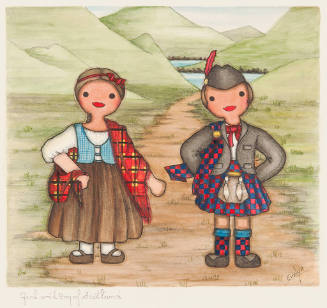 Girl and Boy of Scotland