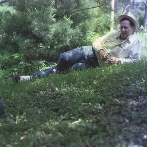 David Ray (English professor, University of Missouri - Kansas City), in Scoope Park, Kansas City, Missouri, October 4, 1987