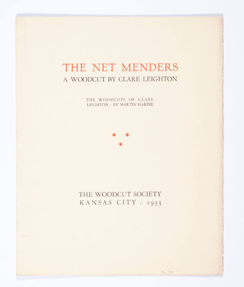 The Net Menders print folio