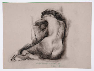 Title unknown (female figure study)