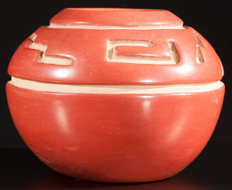 Large redware pot