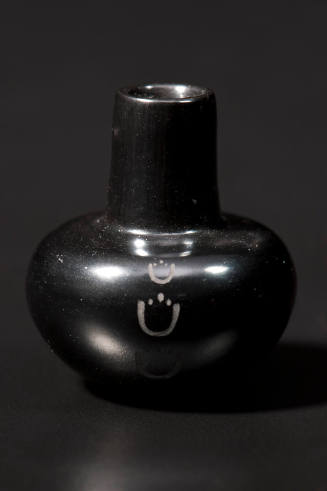 Blackware vase