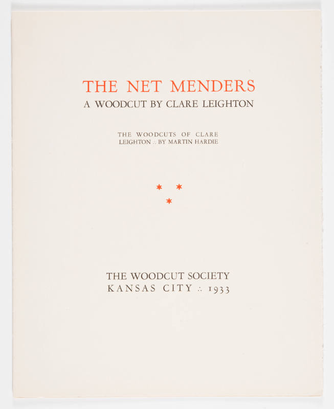 The Net Menders print folio
