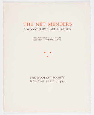 The Net Menders print folio