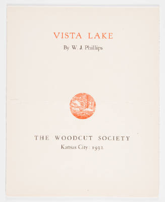 Vista Lake print folio