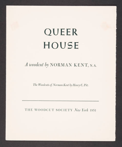 Queer House print folio