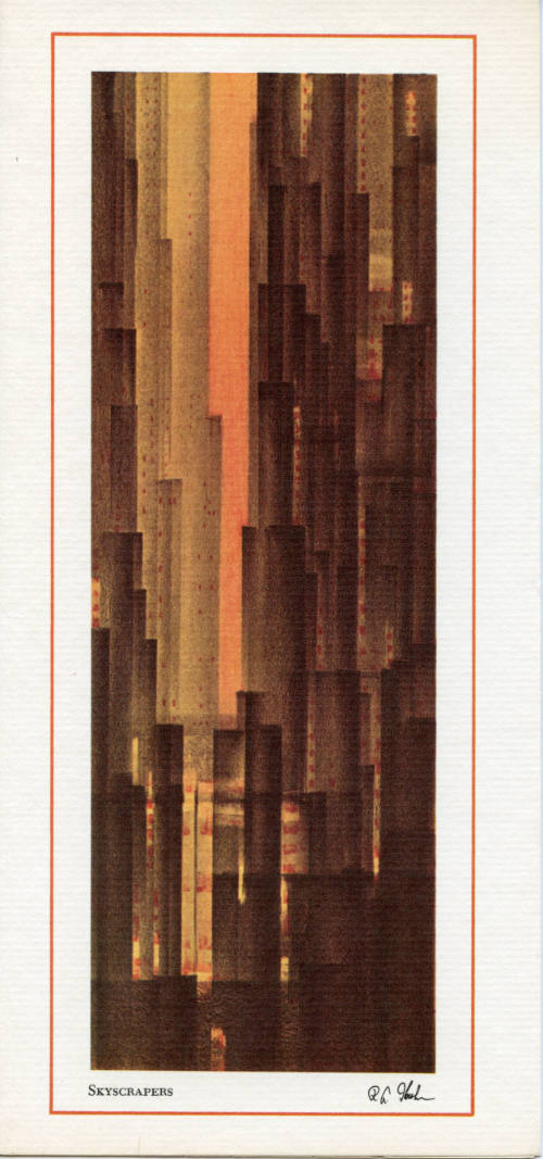 Skyscrapers (greeting card)