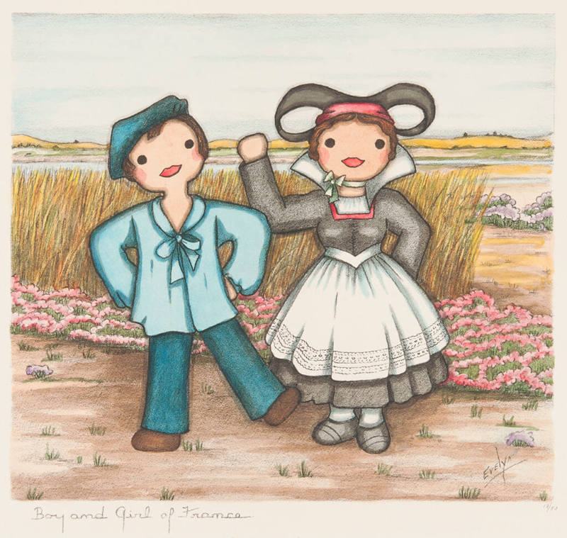 Boy and Girl of France