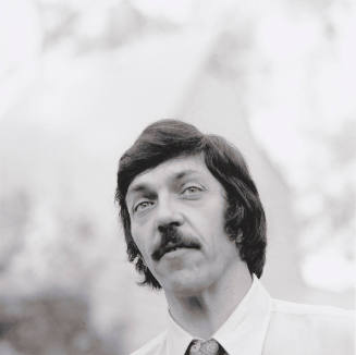 Franz Schulze (art history professor, Lake Forest College), Lake Forest, Illinois, August 2, 1976