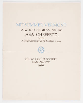 Midsummer Vermont print folio