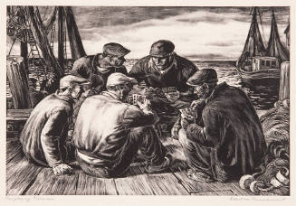 Card Playing Fishermen