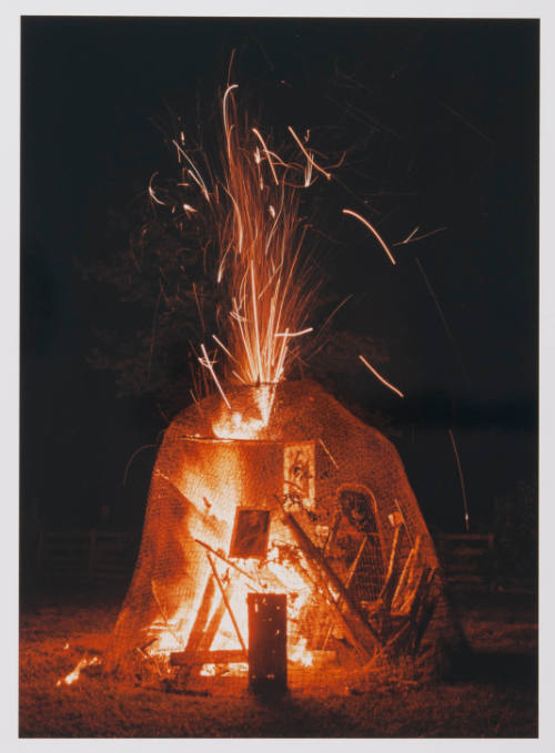 Bardo Fire, Lou's Farm, Douglas County, Kansas, September 9, 1997