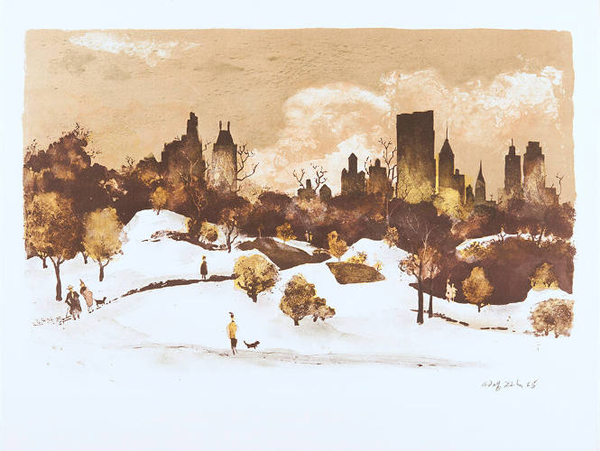 Central Park Winter