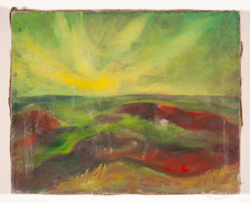 Study for "Sunset, 1934"