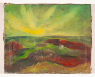 Study for "Sunset, 1934"