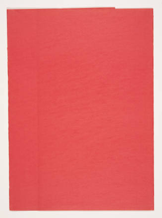 Red folio cover