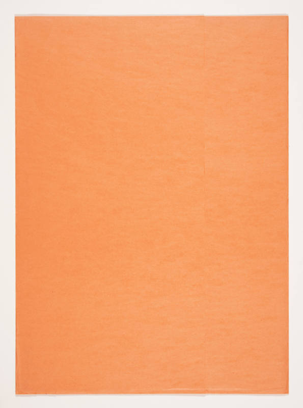 Orange folio cover