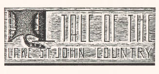 Tale of the Lake St. John Country (frontispiece)