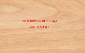 The Beginning of the War Will be Secret