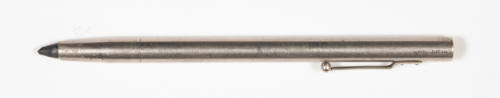 Retractable metal round graphite stick holder