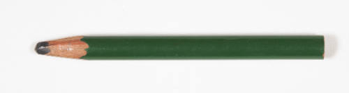 Green thick pencil
