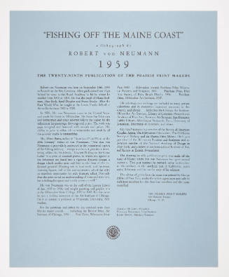 "Fishing off the Maine Coast"