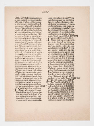 Printed Greek script on small printing paper 1