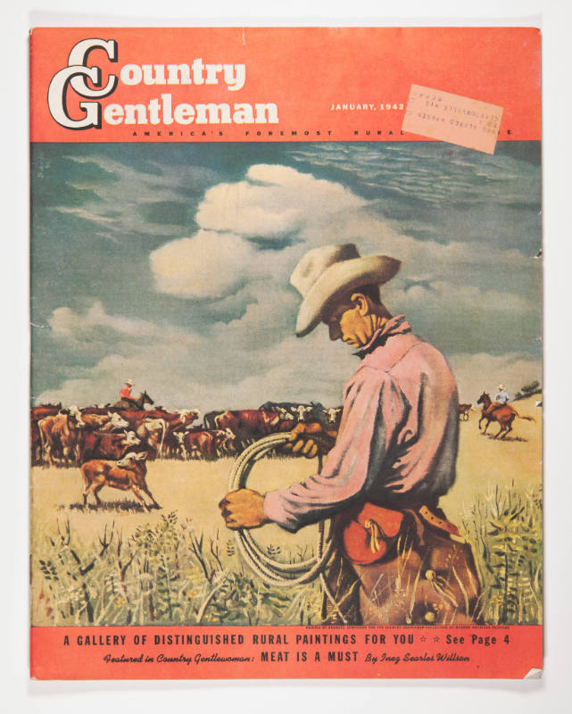 Country Gentleman magazine (A Gallery of Distinguished Rural Paintings for You)