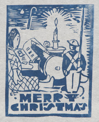 Title unknown ("Merry Christmas" Christmas card)