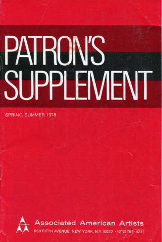 Patron's Supplement- Spring - Summer 1978