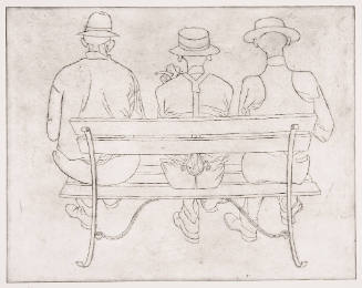 3 Men on a Bench