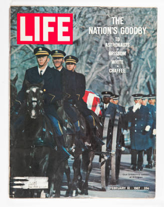 Life magazine (The Nation's Goodby) (Apollo launchpad fire)