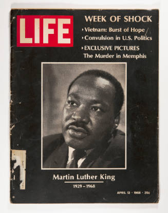 Life magazine (Week of Shock, Martin Luther King 1929 - 1968)