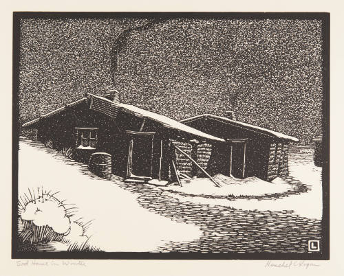 Sod House in Winter