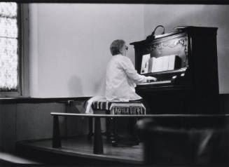 Piano Player in Church