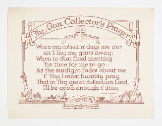 The Gun Collector's Prayer