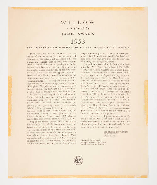 "Willow" leaflet