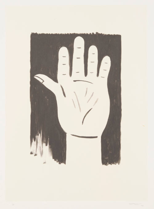 Untitled (White hand #I)