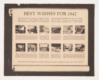 Best Wishes for 1947 (calendar)