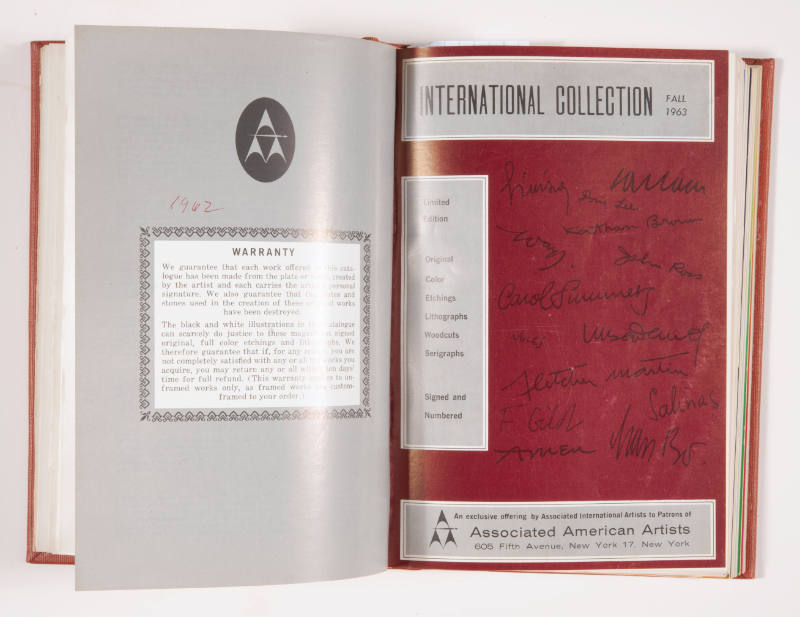 International Collection 1960-1975 - bound volume