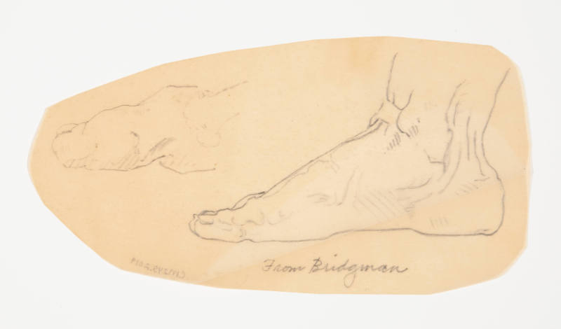 Study of a foot (after George B. Bridgman)