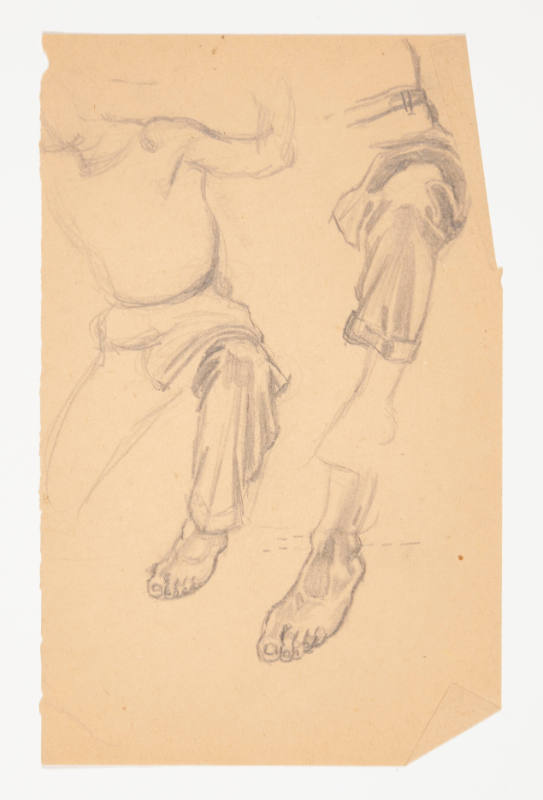 Study of legs and feet