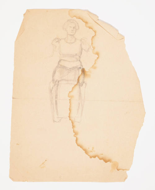 Study of a seated woman