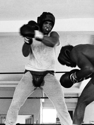 Gordon Roger Alexander Buchanan Parks, Muhammad Ali Boxing, 1966, printed 2017, gelatin silver …