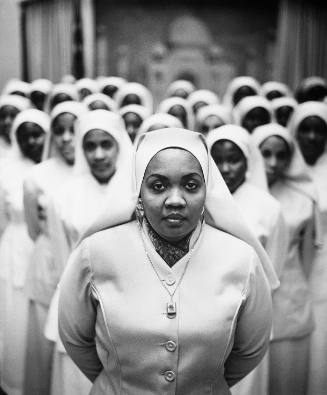 Top Woman (Ethel Sharrieff, daughter of Elijah Muhammad, founder of the Nation of Islam), 1963,…